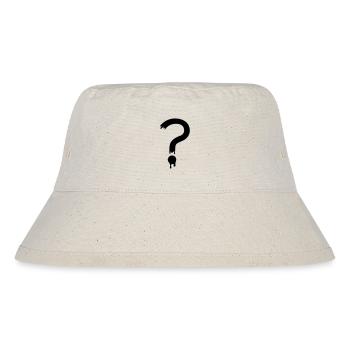 Fragezeichen - Stanley/Stella recycelter Bucket Hat - Naturweiß - Vorne