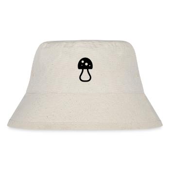 Mushroom - Stanley/Stella Recycled Bucket Hat - natural - Front