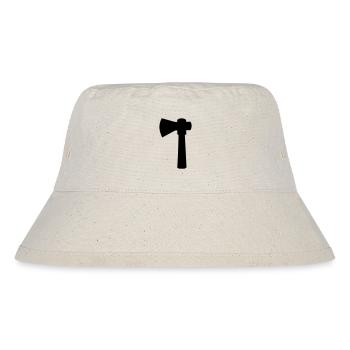 axe - Stanley/Stella Recycled Bucket Hat - natural - Front