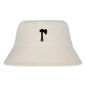 axe - Stanley/Stella Recycled Bucket Hat - natural - Front
