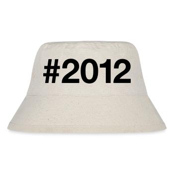 2012 Born 14th Birthday 14 years - Stanley/Stella Recycled Bucket Hat - natural - Front
