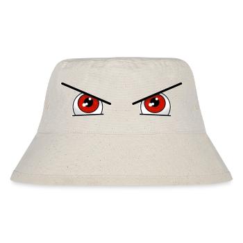 Red eyes for Halloween - Stanley/Stella Recycled Bucket Hat - natural - Front