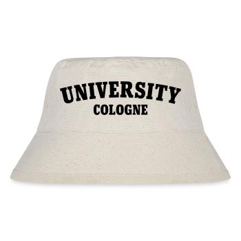 University Cologne - Stanley/Stella recycelter Bucket Hat - Naturweiß - Vorne