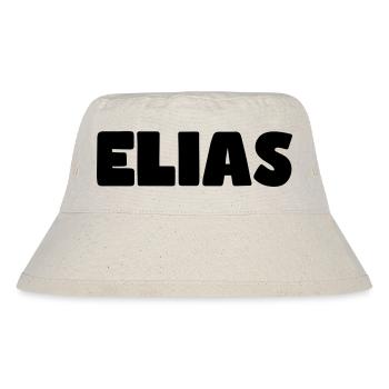 Elias Name - Stanley/Stella Recycled Bucket Hat - natural - Front