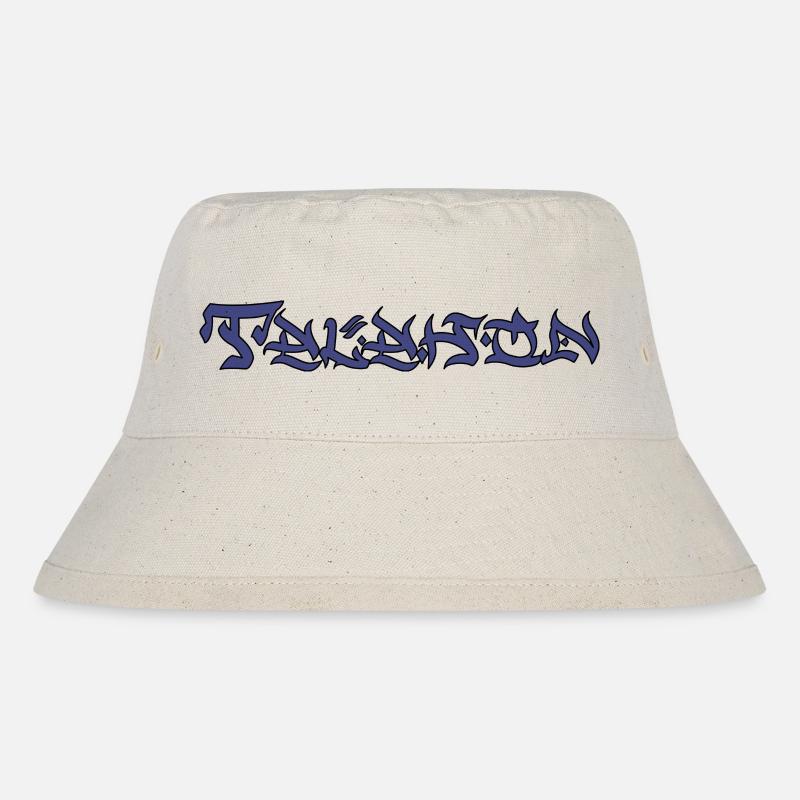 Talahon - talahuhn - Stanley/Stella recycelter Bucket Hat - Naturweiß