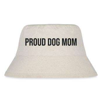 Proud Dog Mom Typographie en gras - Bob recyclé Stanley/Stella - blanc naturel - Devant