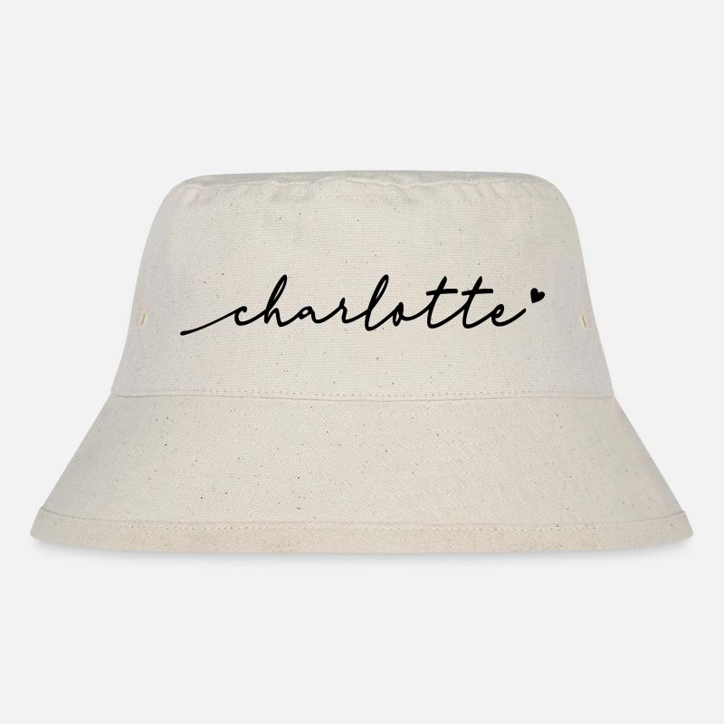 Nom cursif Charlotte - Bob recyclé Stanley/Stella - blanc naturel