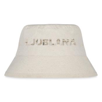 LJUBLJANA – Architectural Stone Typography - Stanley/Stella recycelter Bucket Hat - Naturweiß - Vorne