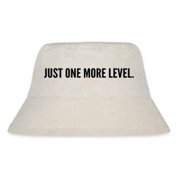 Nur noch eine Ebene - Stanley/Stella recycelter Bucket Hat - Naturweiß - Vorne