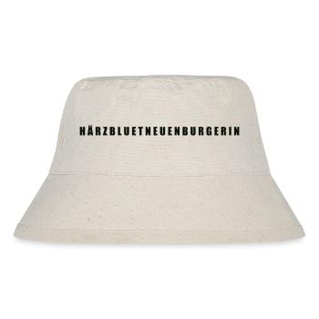 Härzbluetneuchâtel, Canton of Neuchâtel - Stanley/Stella Recycled Bucket Hat - natural - Front