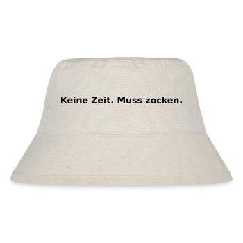 Zocken_Design_keine temps - Bob recyclé Stanley/Stella - blanc naturel - Devant