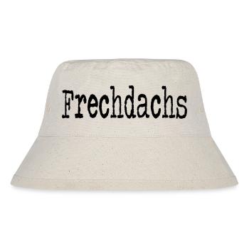 Frechdachs Kind Kleinkind frech Geschenkidee - Stanley/Stella recycelter Bucket Hat - Naturweiß - Vorne