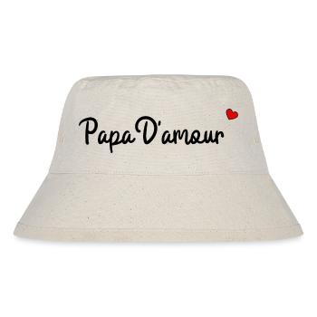 Papa d'amour - Bob recyclé Stanley/Stella - blanc naturel - Devant