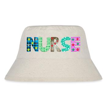 NURSE - Stanley/Stella Recycled Bucket Hat - natural - Front