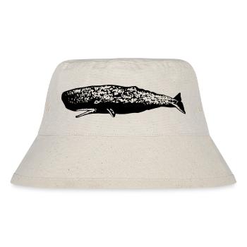 Sperm whale - Stanley/Stella Recycled Bucket Hat - natural - Front