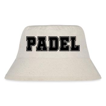 Padel Bold - Stanley/Stella Recycled Bucket Hat - natural - Front