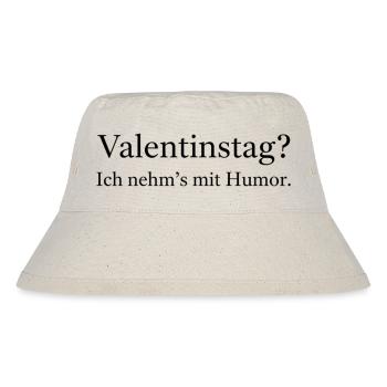 La Saint-Valentin ? Je le prends avec humour - Bob recyclé Stanley/Stella - blanc naturel - Devant
