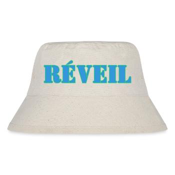 Wecker - Stanley/Stella recycelter Bucket Hat - Naturweiß - Vorne