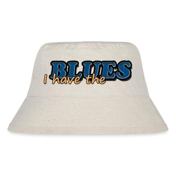 I HAVE THE BLUES - Stanley/Stella recycelter Bucket Hat - Naturweiß - Vorne
