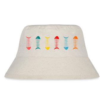 SARDINE. FISH. APRIL FOOL - Stanley/Stella Recycled Bucket Hat - natural - Front