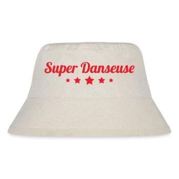 Super Dancer – Tanz - Stanley/Stella recycelter Bucket Hat - Naturweiß - Vorne