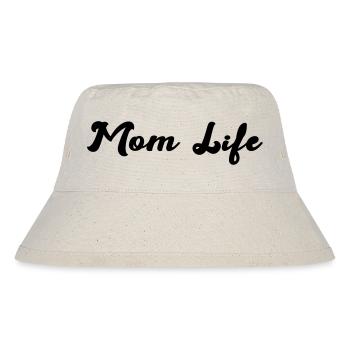 mom_life - Stanley/Stella Recycled Bucket Hat - natural - Front