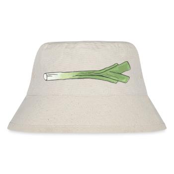 Leek just a leek - Stanley/Stella Recycled Bucket Hat - natural - Front