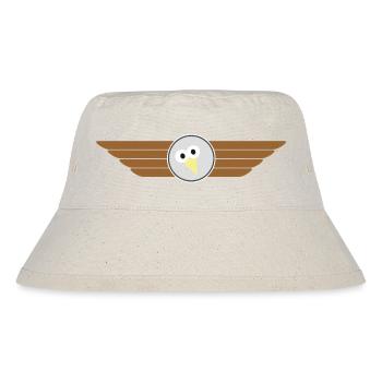 Insigne de vol d'oiseau - Bob recyclé Stanley/Stella - blanc naturel - Devant