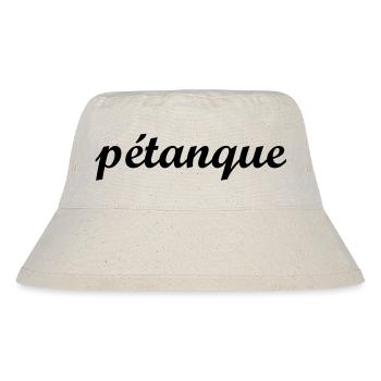 Pétanque! - Stanley/Stella Recycled Bucket Hat - natural - Front