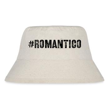 T-Shirt "#romantico" - Stanley/Stella recycelter Bucket Hat - Naturweiß - Vorne