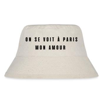 On se voit à Paris mon amour - Bob recyclé Stanley/Stella - blanc naturel - Devant