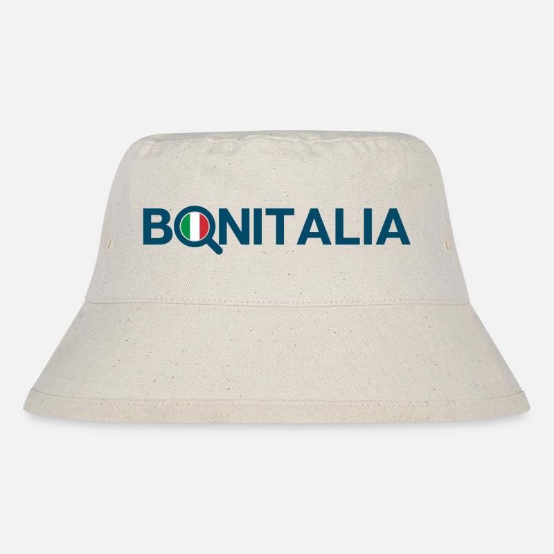 BONITALIA - Stanley/Stella recycelter Bucket Hat - Naturweiß