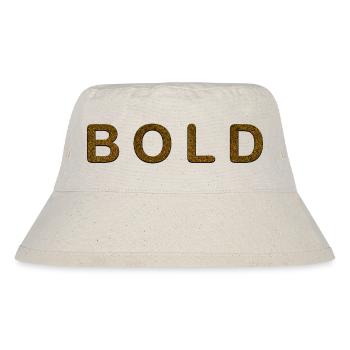 Artistic abstract painting with texture - Stanley/Stella Recycled Bucket Hat - natural - Front