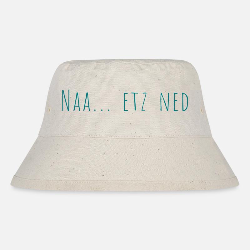 naa etz ned - amatica - Stanley/Stella recycelter Bucket Hat - Naturweiß