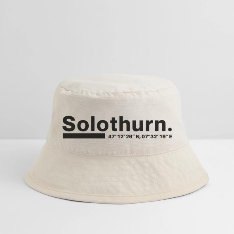 Solothurn coordinates Canton Switzerland Stanley/Stella Recycled Bucket Hat
