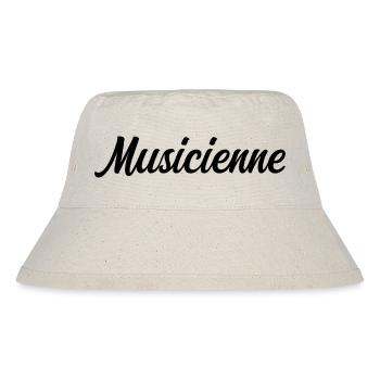 Musician Artist Melody Instrument Passionate - Stanley/Stella Recycled Bucket Hat - natural - Front