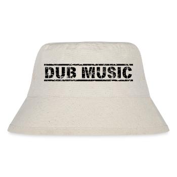Dub Music - Stanley/Stella recycelter Bucket Hat - Naturweiß - Vorne