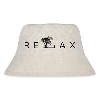 Relax - Stanley/Stella recycelter Bucket Hat - Naturweiß - Vorne