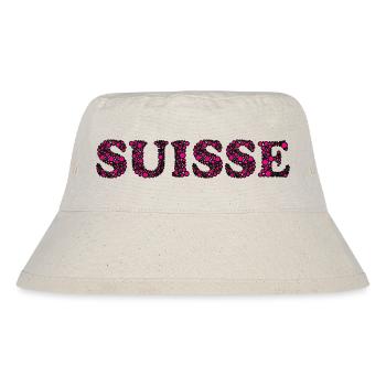 SCHWEIZ. LAND - Stanley/Stella recycelter Bucket Hat - Naturweiß - Vorne