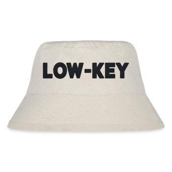 Low-Key – Relaxed Flemish Vibe - Stanley/Stella Recycled Bucket Hat - natural - Front