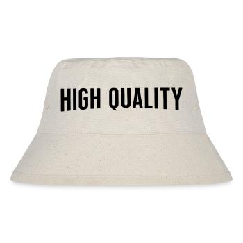 High Quality - Stanley/Stella recycelter Bucket Hat - Naturweiß - Vorne