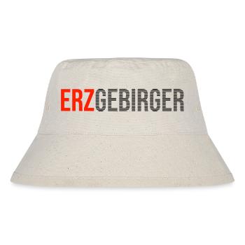Erzgebirge Heimat - Stanley/Stella recycelter Bucket Hat - Naturweiß - Vorne