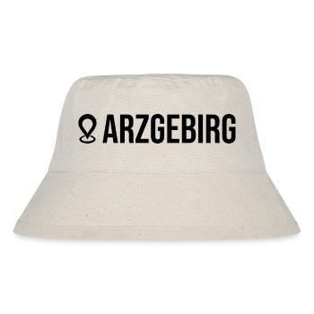 Nächstes Ziel Erzgebirge - Stanley/Stella recycelter Bucket Hat - Naturweiß - Vorne