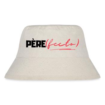 Père(fecto) cadeau papa humour - Bob recyclé Stanley/Stella - blanc naturel - Devant