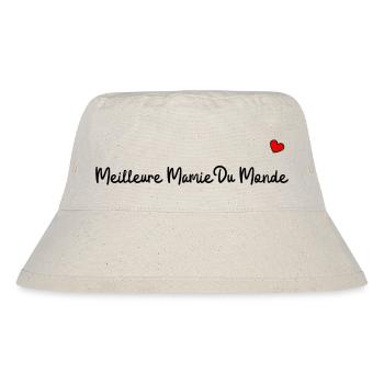 Meilleure mamie du monde - Bob recyclé Stanley/Stella - blanc naturel - Devant