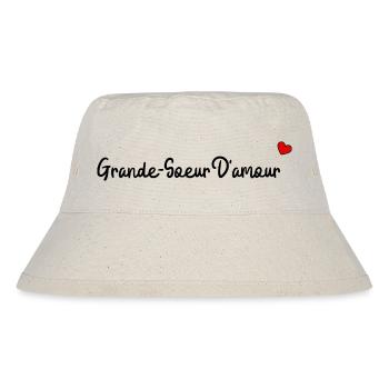 Grande-Soeur d'amour - Bob recyclé Stanley/Stella - blanc naturel - Devant