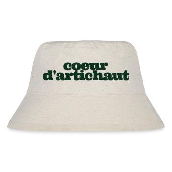 Coeur d’artichaut - Bob recyclé Stanley/Stella - blanc naturel - Devant