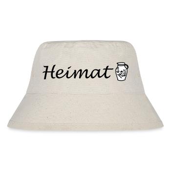 Heimat Bembel #FrankfurtLiebe #069 - Stanley/Stella recycelter Bucket Hat - Naturweiß - Vorne