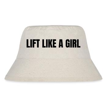 Lift Gym - Stanley/Stella recycelter Bucket Hat - Naturweiß - Vorne