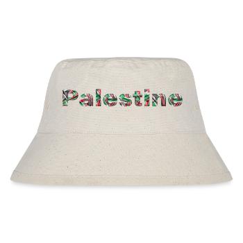 Palestine Colourful - Stanley/Stella Recycled Bucket Hat - natural - Front
